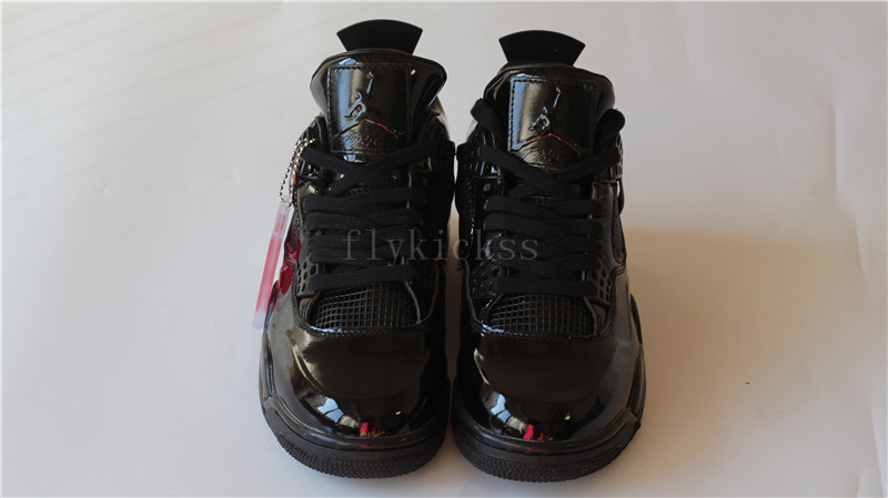 Authentic Air Jordan 4 Rero 11lab4 Black